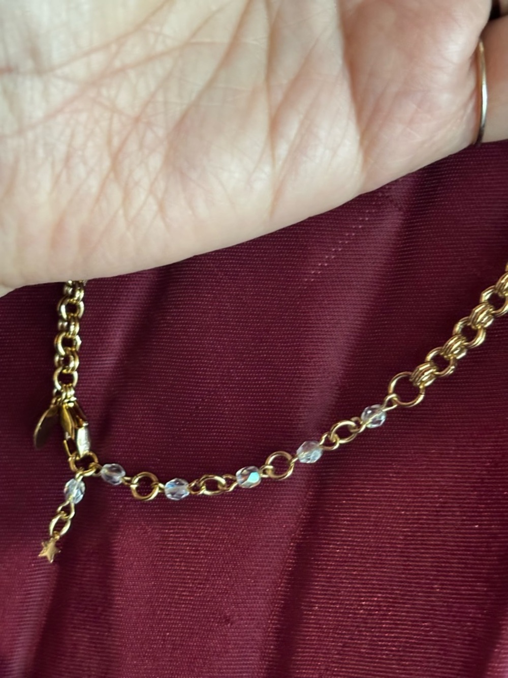 FINAL PRIZE🔥Vintage Kirks Folly Gold tone #18”)necklace  with Pendant Charm - Picture 10 of 15